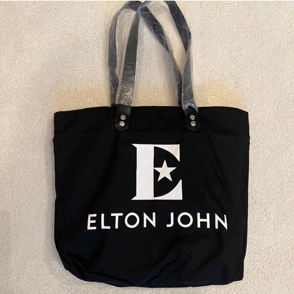 ‼️SOLD‼️Official Elton John concert canvas tote bag - Picture 3 of 6